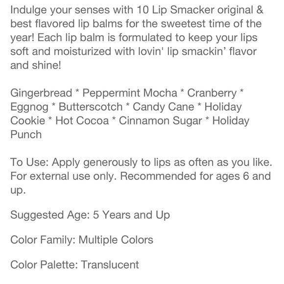 Lip Smacker Lip Balm Set - Picture 4 of 4